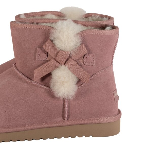 Koolaburra by UGG - Women's Victoria Mini Boot in Ash Rose, Size 11 M - Picture 12 of 13